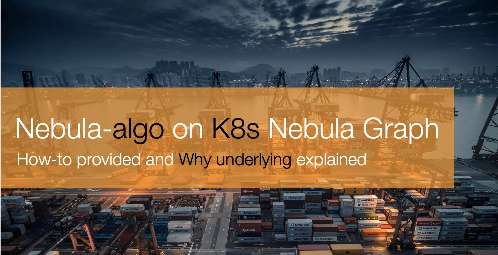 一文了解 K8s 部署的 Nebula Graph 集群的 Nebula-Algorithm 使用方法。